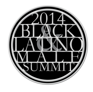 Round black and grey logo icon from the 2014 BLMS